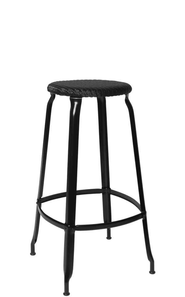 Metal woven deals bar stools