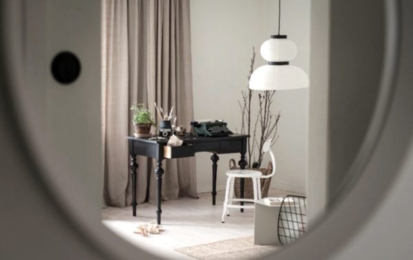 Décoration suédoise, inspiration chaise nicolle blanche par EMMA HOS