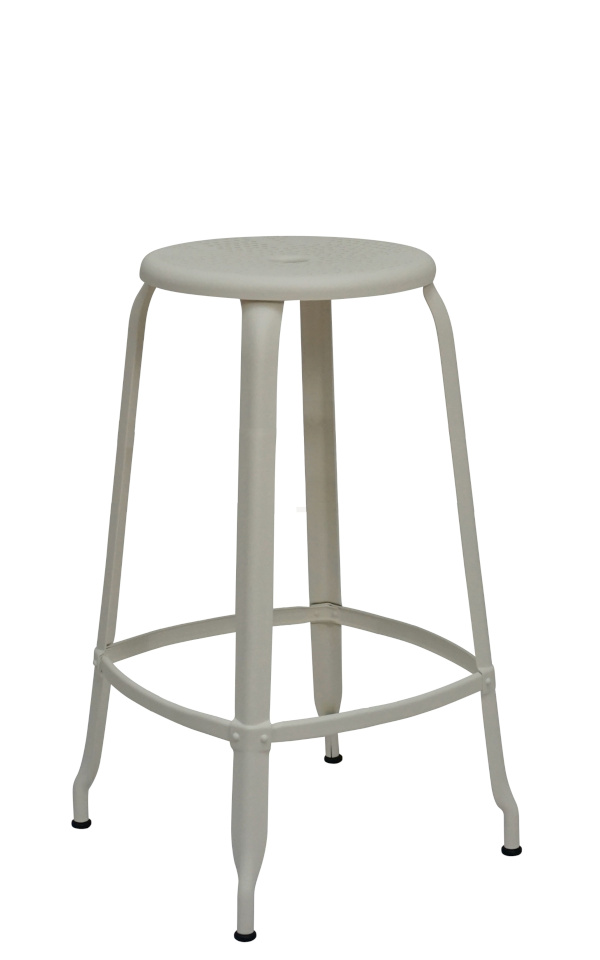 Tabouret métal outdoor pour bar de piscine