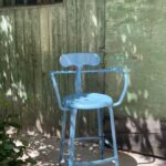 Fauteuil métal haut pour ilot de cuisine