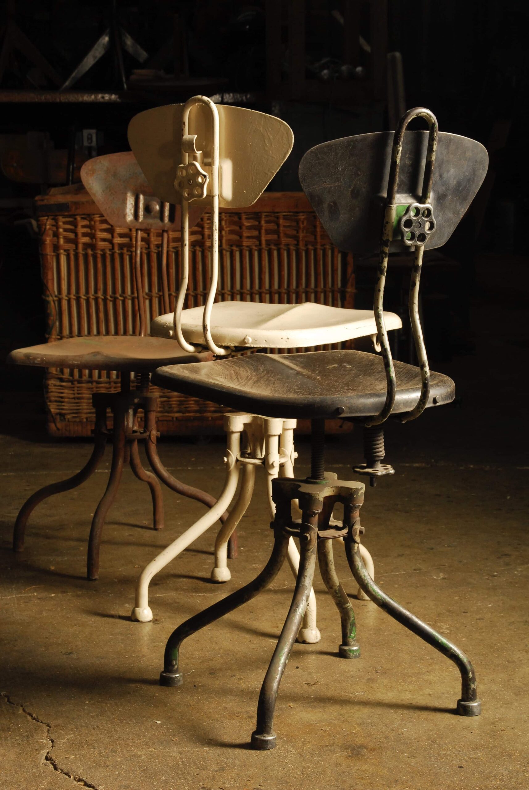 Chaise dactylo de la marque FLAMBO par Henri LIEBER
