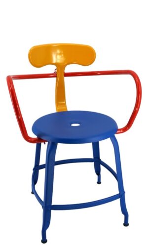 Fauteuil Nicolle by paola Navonne tricolore
